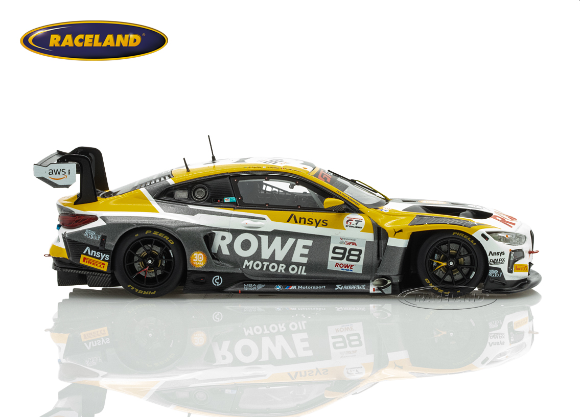 BMW M4 GT3 Evo ROWE Racing 5° 24H Spa 2025