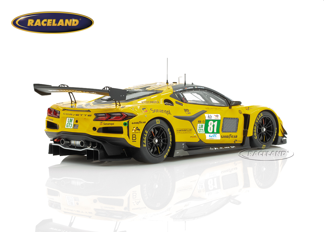 Corvette Z06 GT3.R TF Sport 35° Le Mans 2025