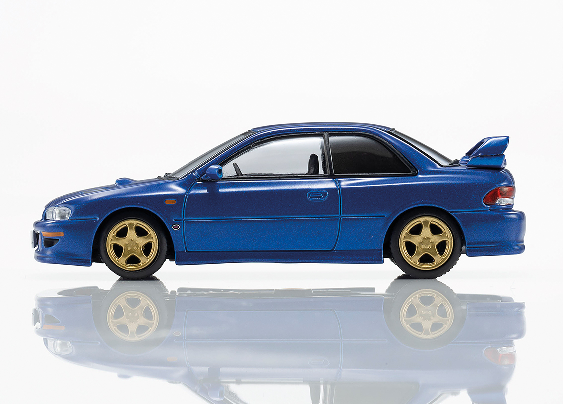 Subaru Impreza WRX STI Initial D 1995 Mit LED Scheinwerfern und Rückleuchten