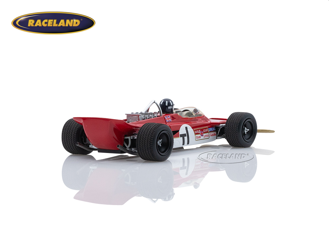Lotus 63 Cosworth 4WD 63-02 F1 Gold Leaf Training GP Holland Zandvoort 1969
