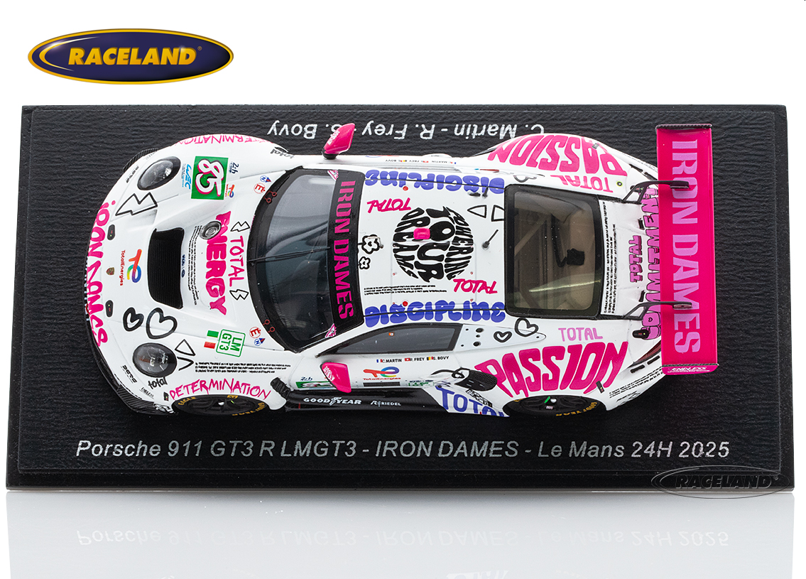 Porsche 911 GT3 R Iron Dames 48° Le Mans 2025