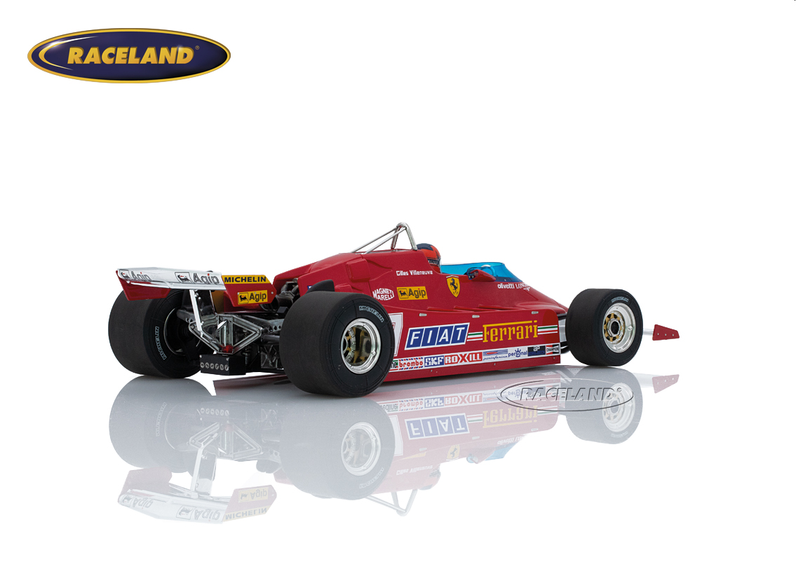 Ferrari 126CX Comprex Kompressor F1 Training GP USA West Long Beach 1981