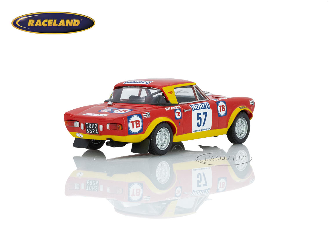 Fiat Abarth 124 Rallye 1000 Seen Rallye 1974