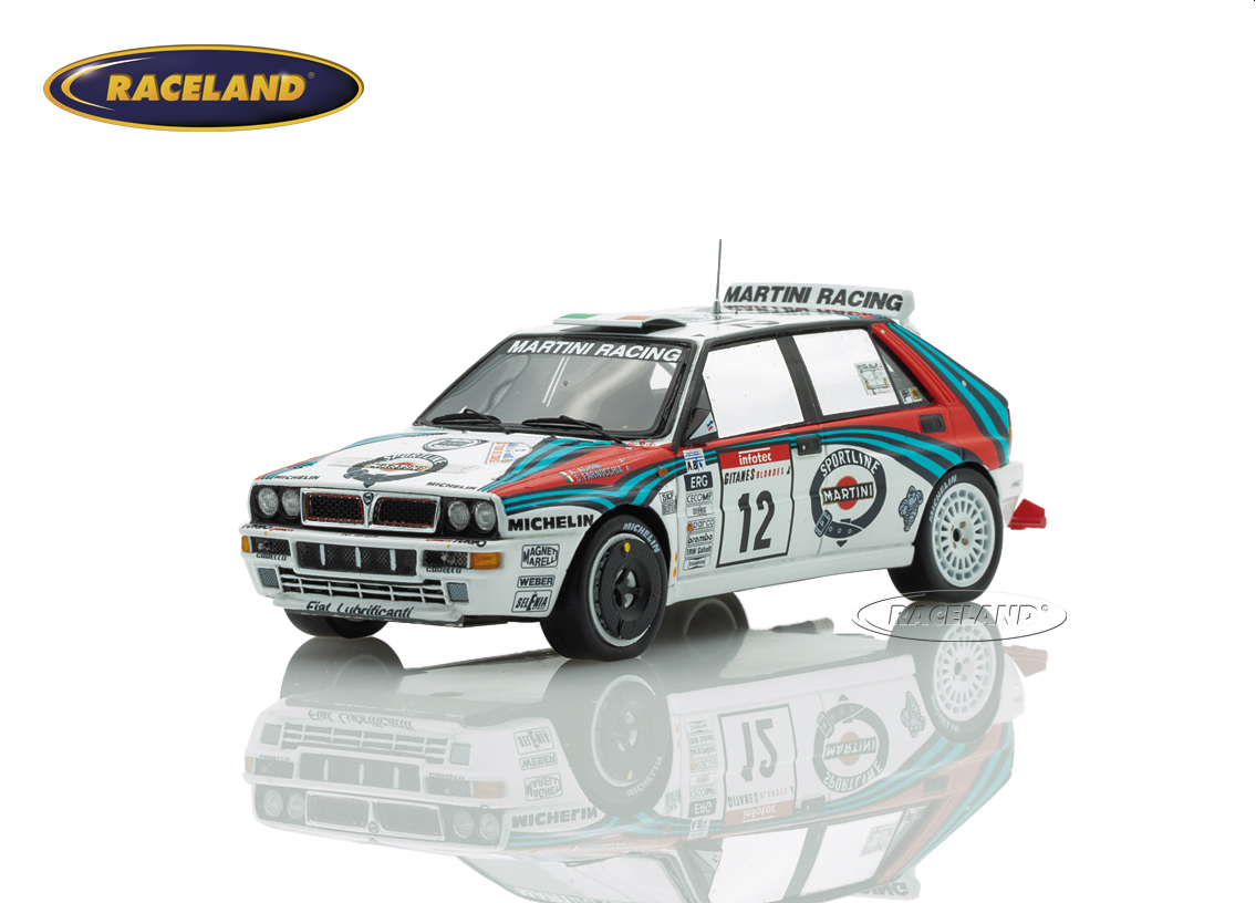 Lancia Delta HF Integrale EVO Martini Racing 6° Rallye Korsika 1992