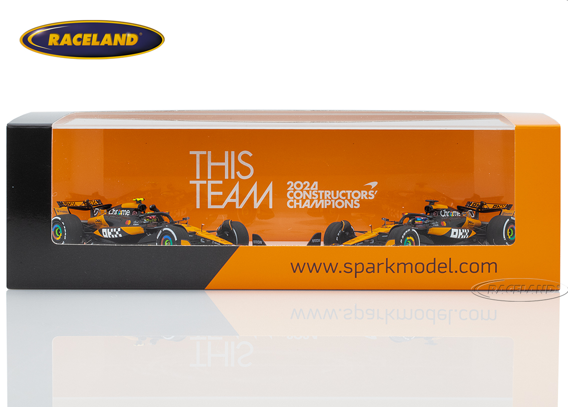 McLaren MCL38 Mercedes F1 Konstrukteurs Weltmeister 2024