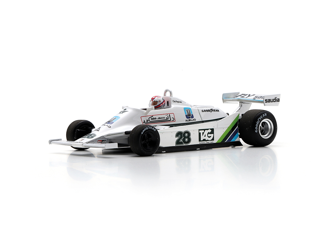 Williams FW07 Cosworth V8 F1 Saudia Sieger GP England Silverstone 1979