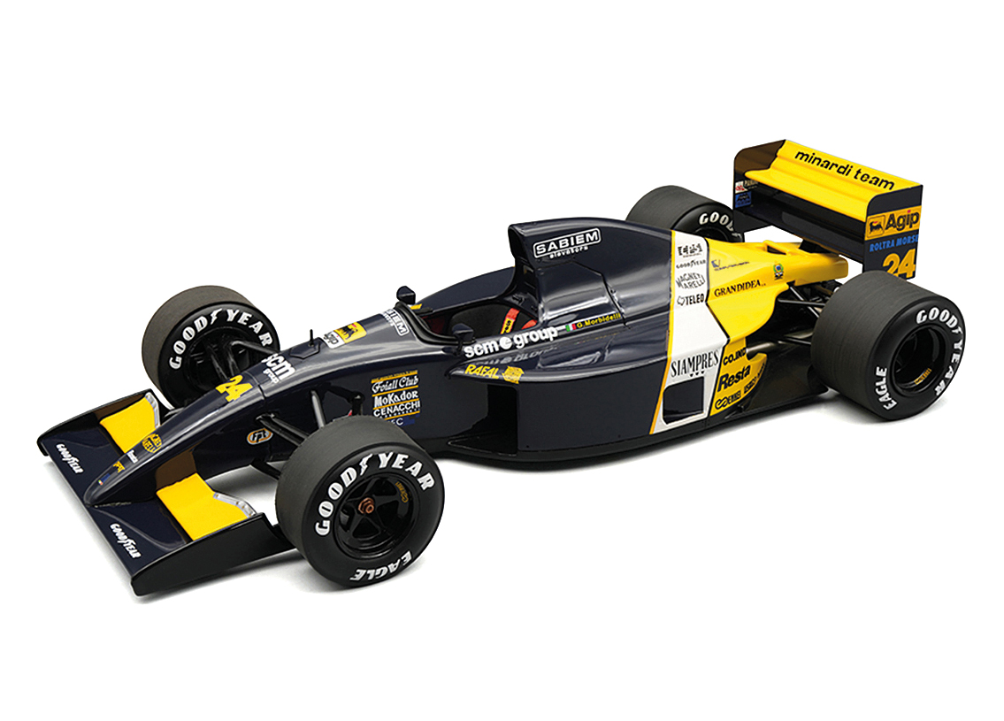 Minardi M191 Ferrari V12 F1 GP Belgien Spa 1991