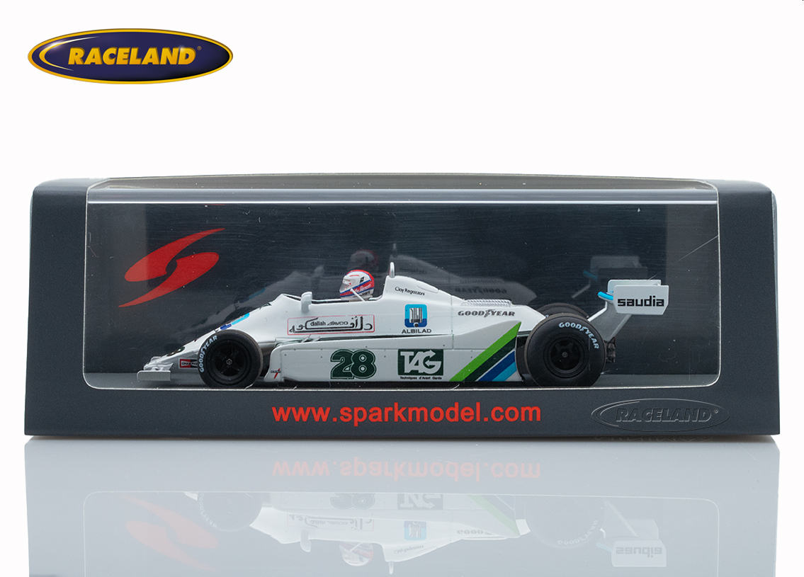 Williams FW07 Cosworth V8 F1 Saudia Sieger GP England Silverstone 1979