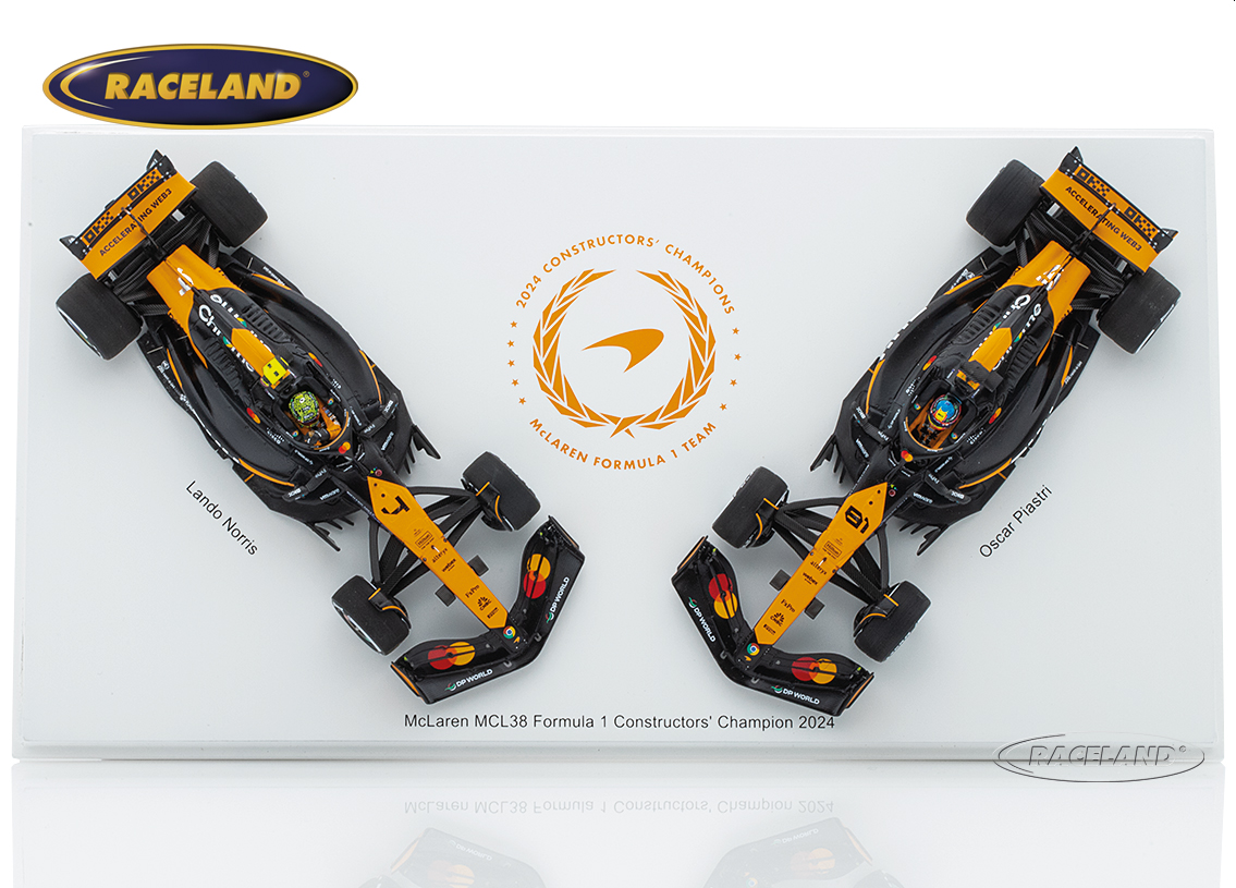 McLaren MCL38 Mercedes F1 Konstrukteurs Weltmeister 2024