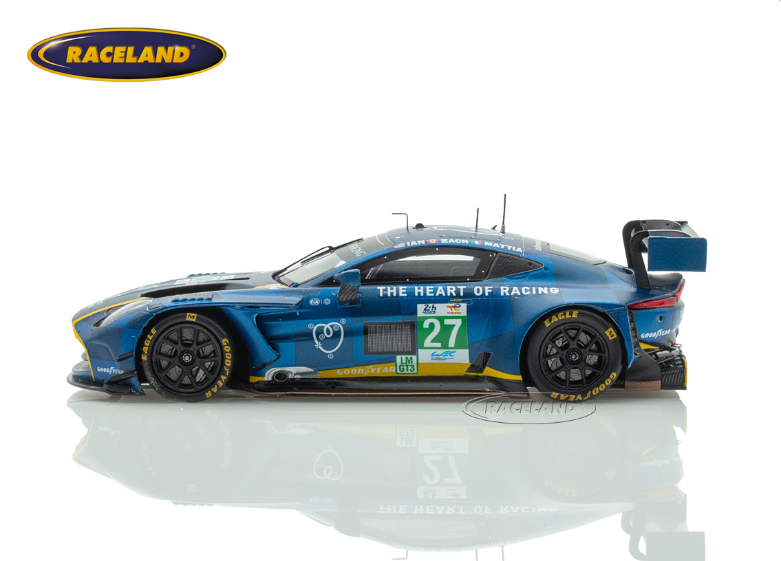 Aston Martin Vantage GT3 AMR Heart of Racing 36° Le Mans 2025