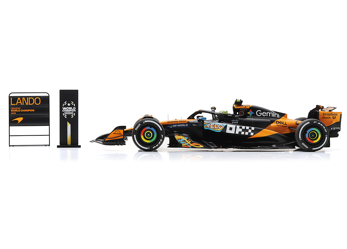 McLaren MCL39 Mercedes F1 3° GP Abu Dhabi Weltmeister 2025