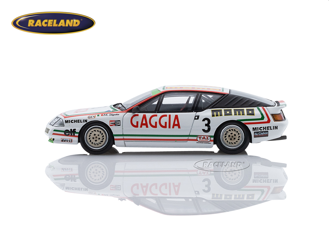 Renault Alpine V6 Turbo Momo Gaggia Europa Cup Champion 1986