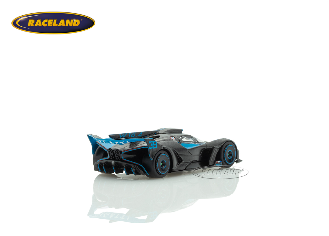 Bugatti Bolide Präsentation 2024 - schwarz blau
