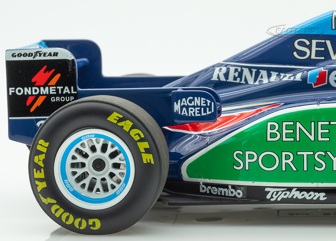 Benetton B196 Renault V10 Mild Seven 3° GP Argentinien Buenos Aires 1996