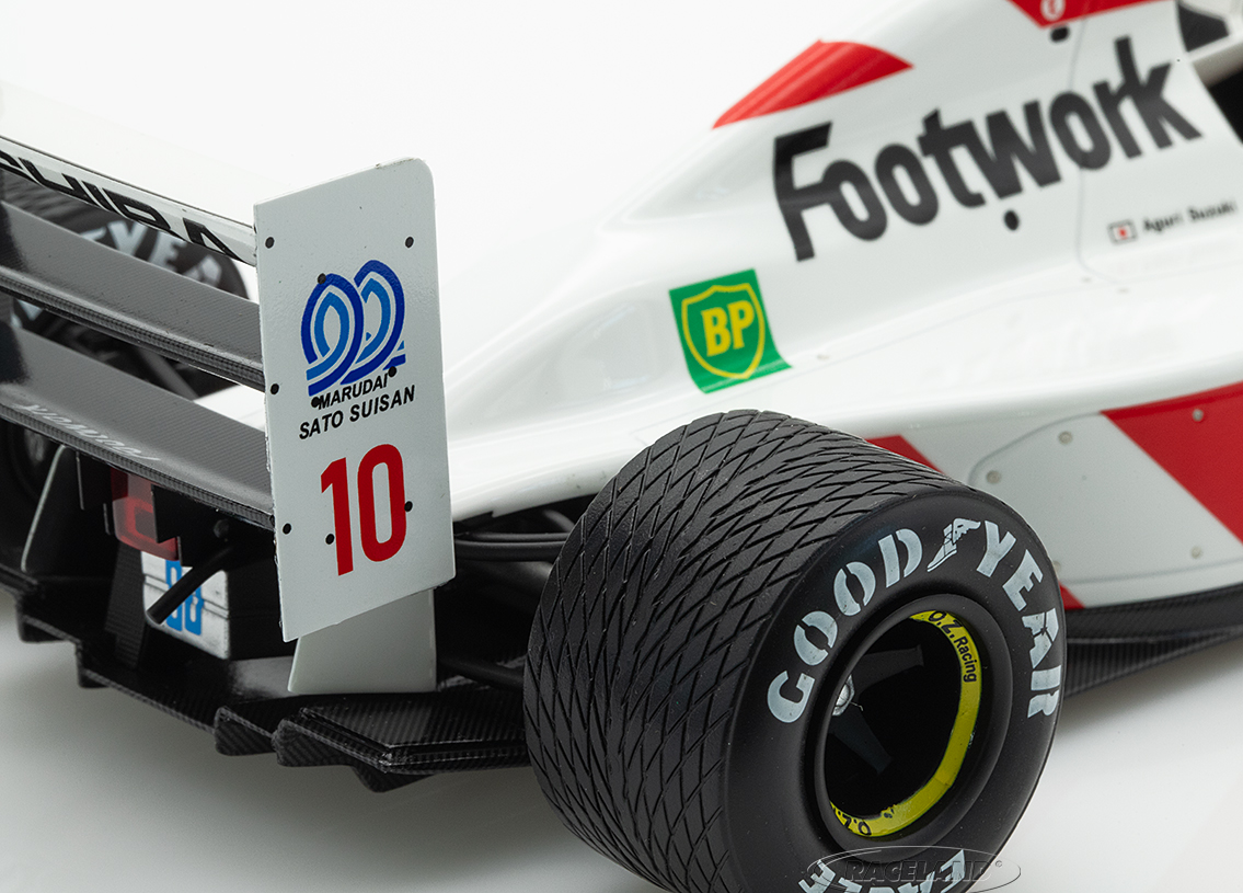 Footwork FA13 Mugen Honda V10 F1 9° GP Belgien Spa 1992