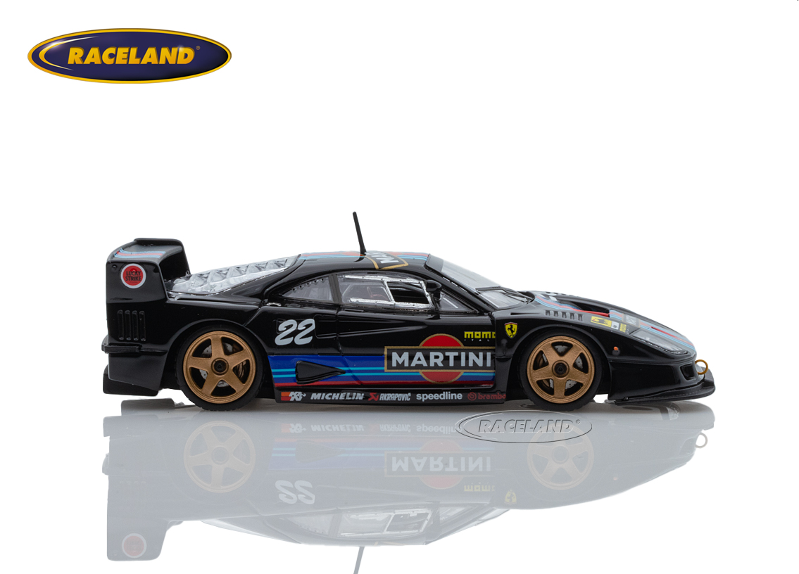 Ferrari F40 LM Martini 1996 - schwarz