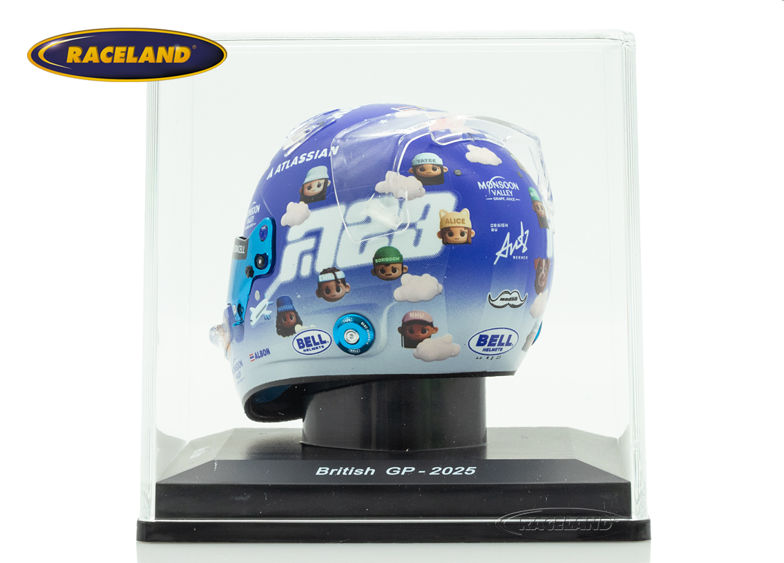 Helm Team Williams Atlassian Racing GP England 2025