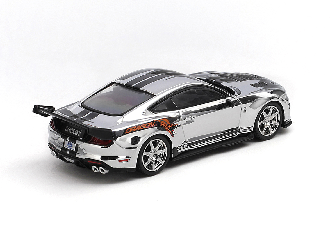 Shelby GT500 Dragon Snake Concept 2020 - chrom silber