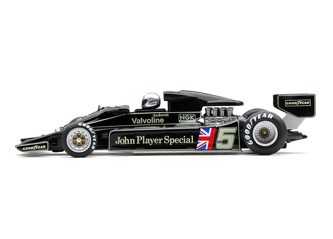 Lotus 78 Cosworth DFV V8 F1 John Player Special Sieger GP West USA 1977