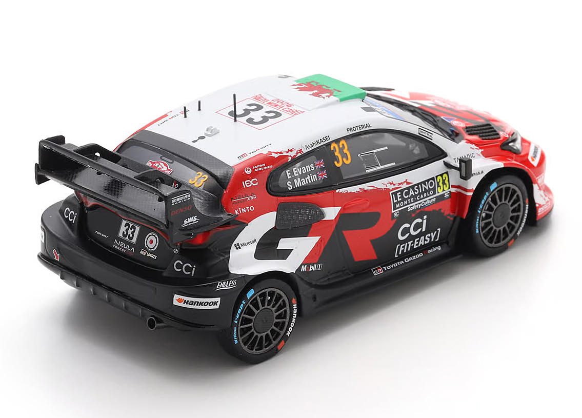 Toyota GR Yaris Rally1 Gazoo Racing WRT 2° Rallye Monte Carlo 2026