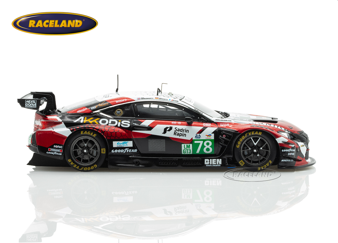Lexus RC F GT3 Akkodis ASP Team Le Mans 2025