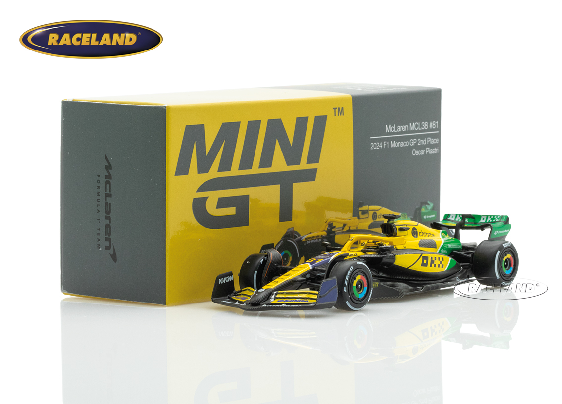 McLaren MCL38 Mercedes F1 Senna Design 2° GP Monaco 2024