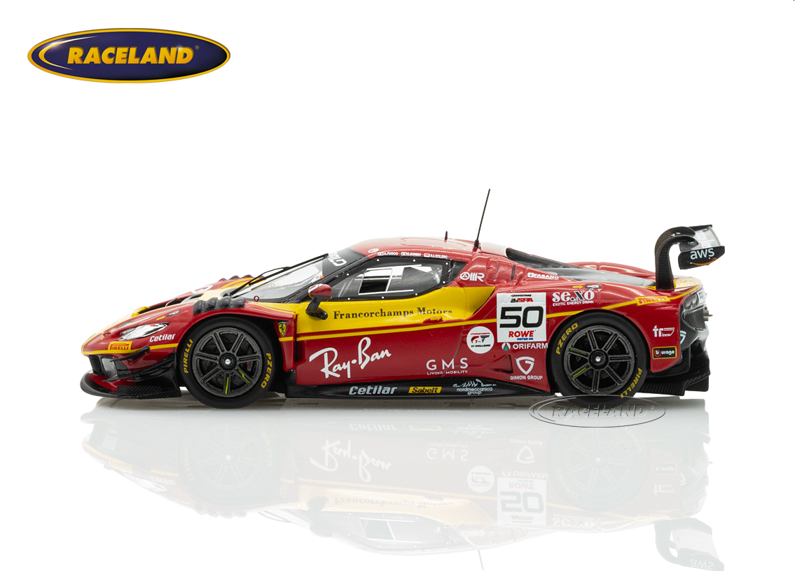 Ferrari 296 GT3 AF Corse Francorchamps Motors 4° 24H Spa 2025