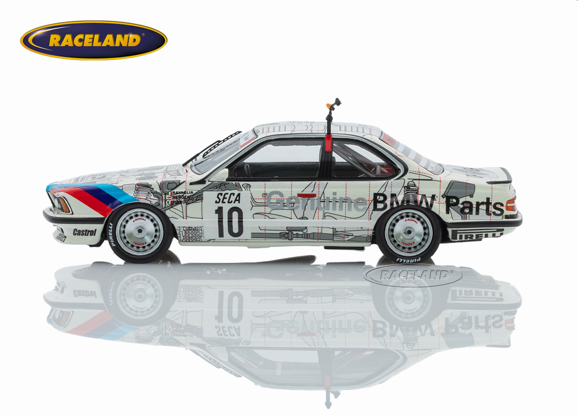 BMW 635 CSi BMW Belgium BMW Parts 3° 24H Spa 1986