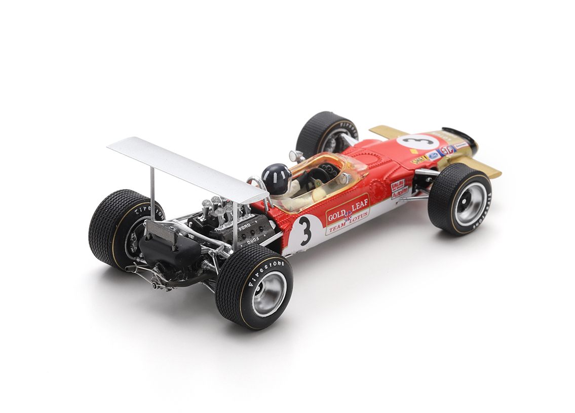 Lotus 49B Cosworth V8 F1 Gold Leaf 2° GP Deutschland Weltmeister 1968