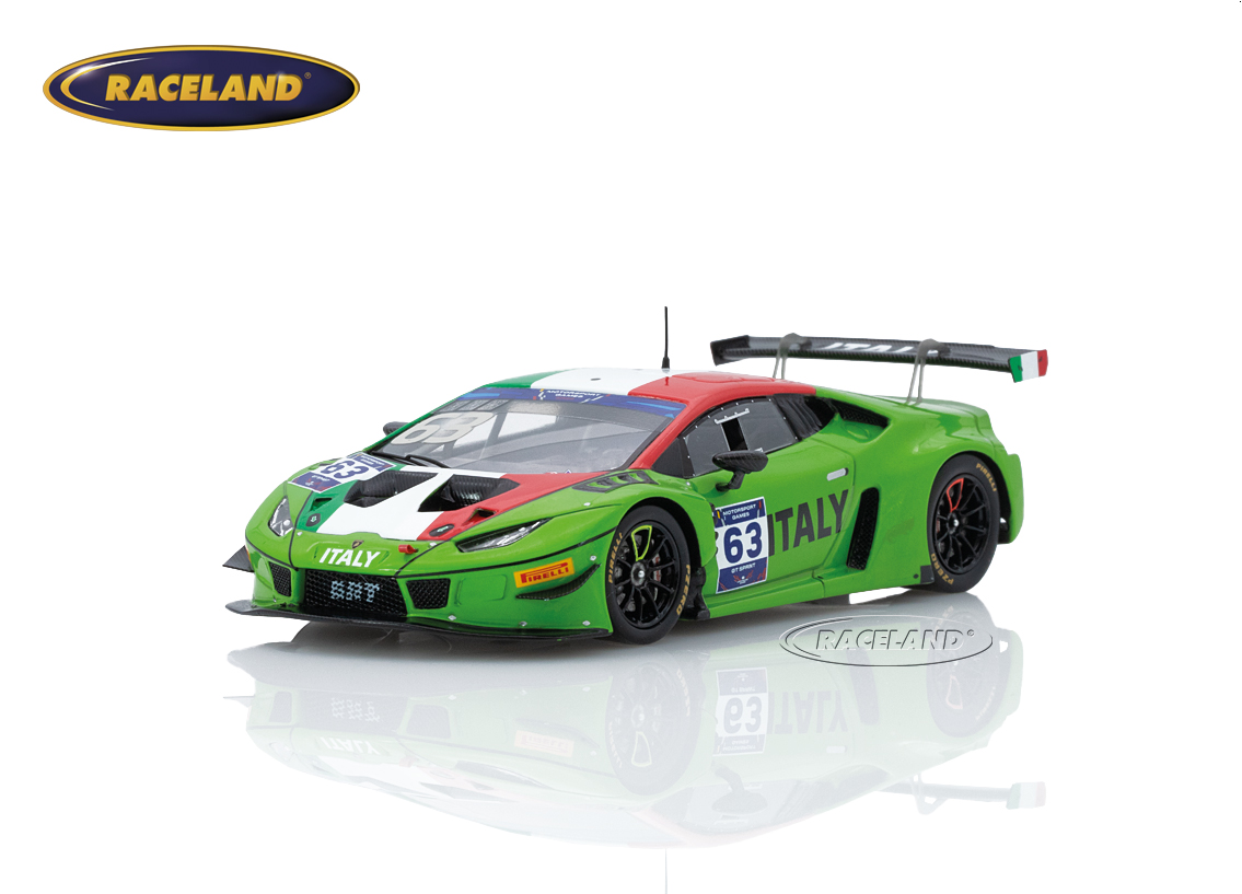 Lamborghini Huracan GT3 EVO Team Italy 2° FIA Motorsport Games Sprint Cup 2022