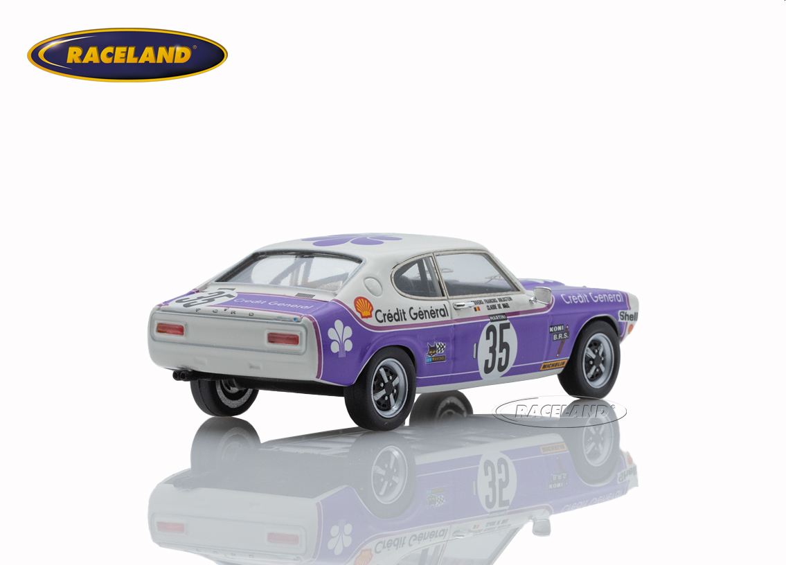 Ford Capri 3000 GLX Ets. Schoeters 8° 24H Spa 1973