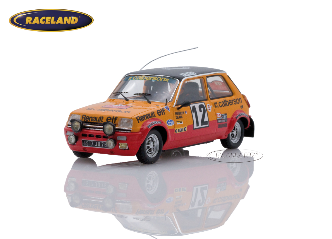 Renault 5 Alpine elf Calberson 3° Rallye Monte Carlo 1978