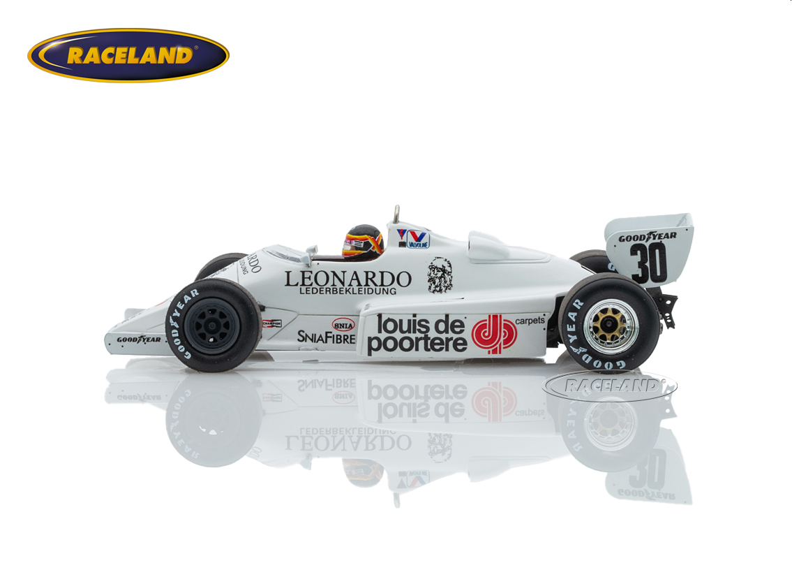 Arrows A6 Cosworth V8 F1 louis de poortere 9° GP Deutschland 1983
