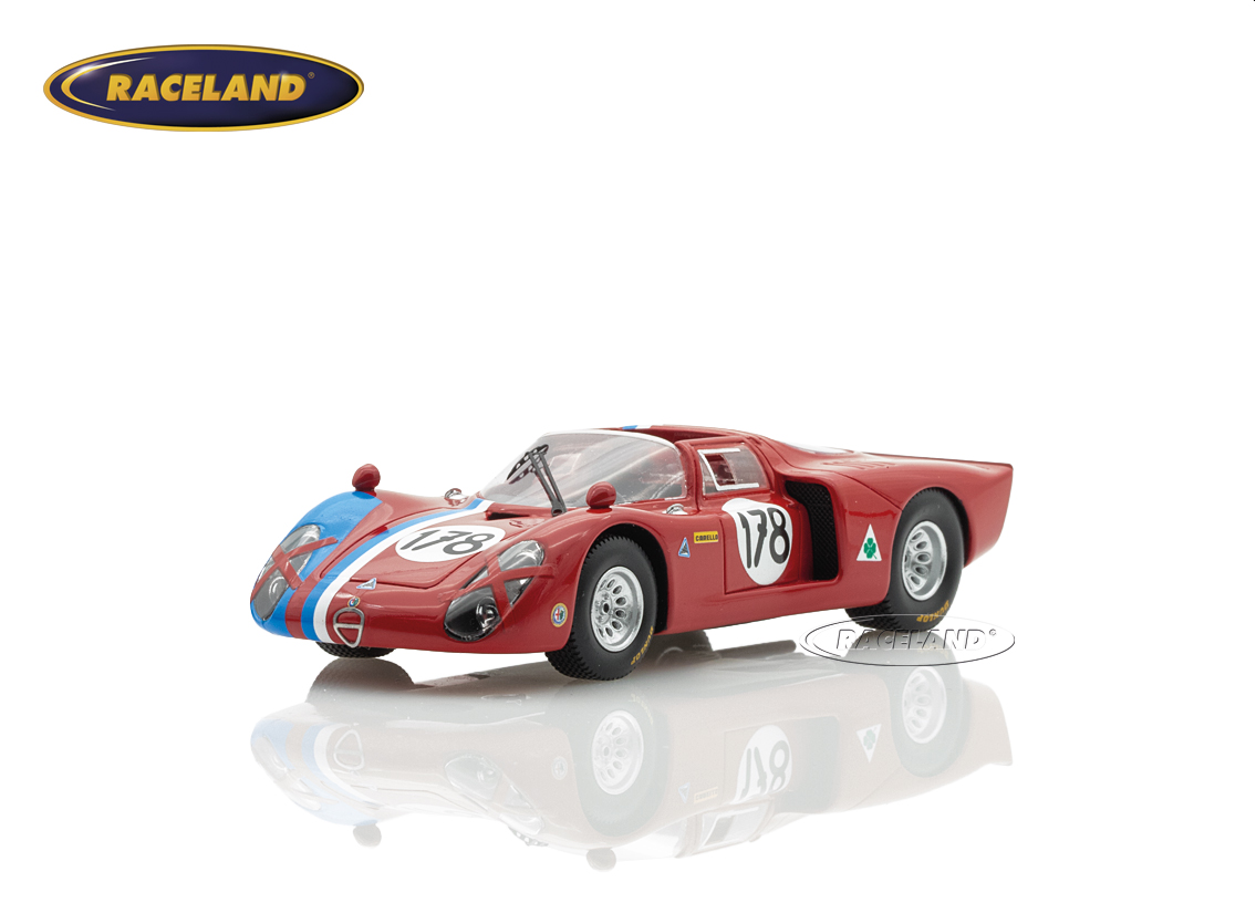 Alfa Romeo T33-2 Racing Team V.D.S. 5° Targa Florio 1968