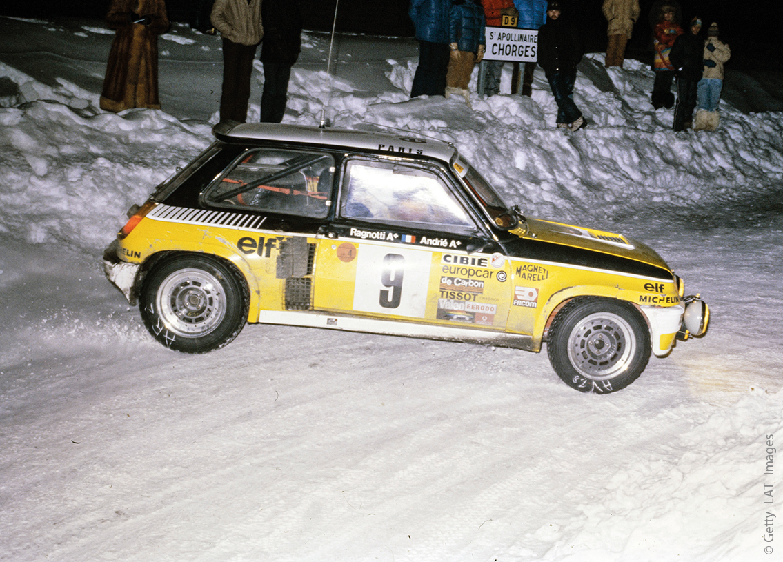 Renault 5 Turbo Renault elf Sieger Rallye Monte Carlo 1981