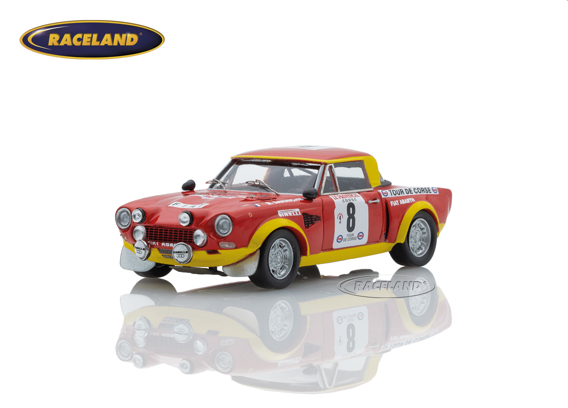 Fiat 124 Abarth Rallye Rallye Korsika 1974