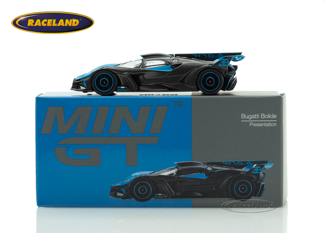 Bugatti Bolide Präsentation 2024 - schwarz blau