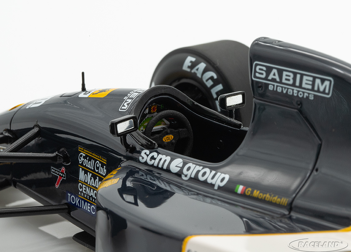 Minardi M191 Ferrari V12 F1 GP Belgien Spa 1991