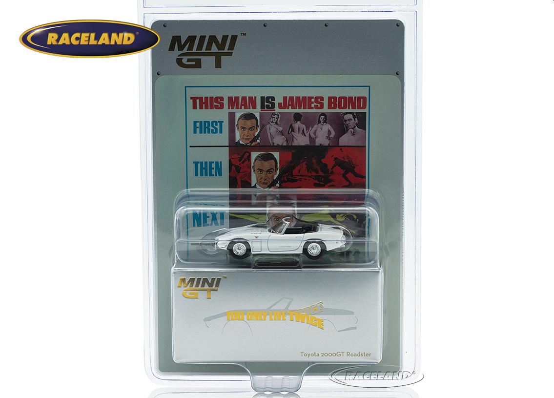 Toyota 2000GT James Bond - you only live twice 1967 Englischer Blister