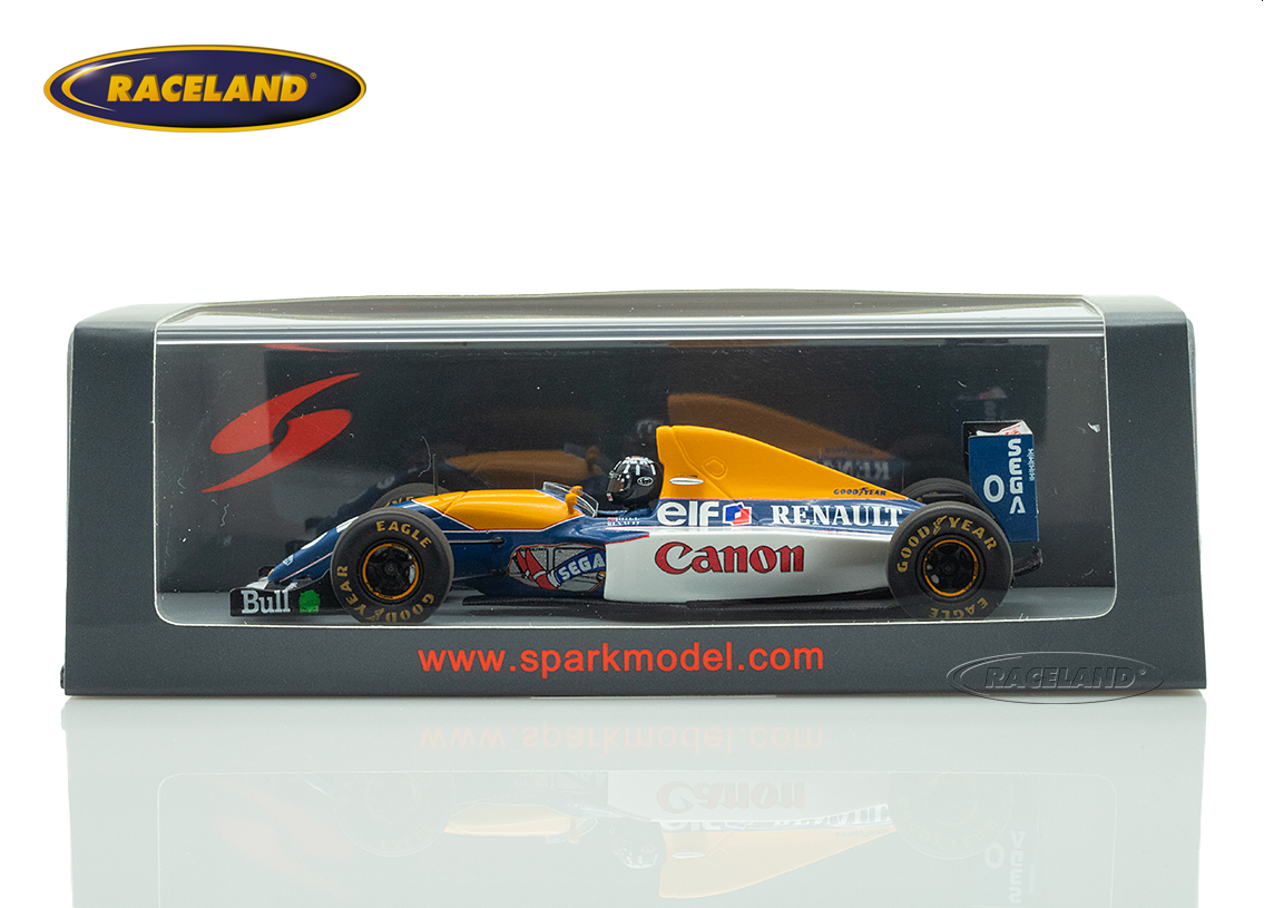 Williams FW15C Renault V10 F1 Canon Sieger GP Belgien Spa 1993