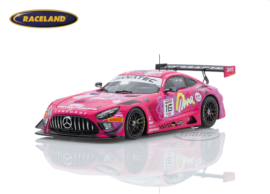 Mercedes AMG GT3 Evo Uno Racing Team with Landgraf 36° 24H Spa 2024