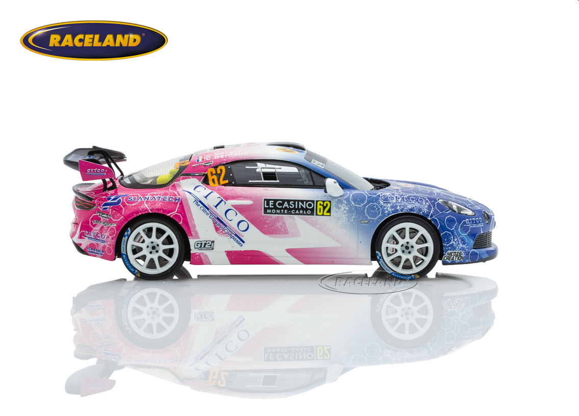 Alpine A110 Rally RGT CITCO Rallye Monte Carlo 2024