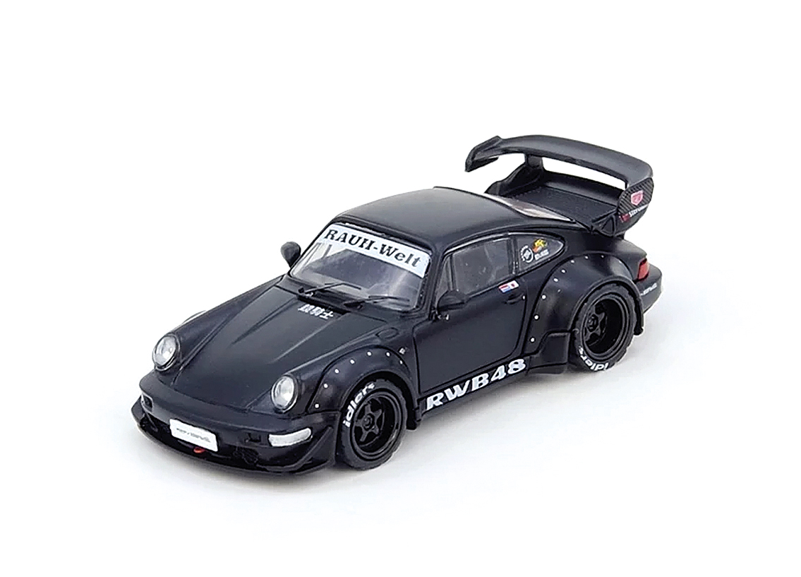 Porsche 964 RWB - matt schwarz