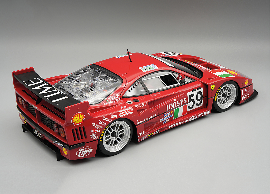 Ferrari F40 GTE Ennea SRL Igol Ferrari Club Italia Le Mans 1996