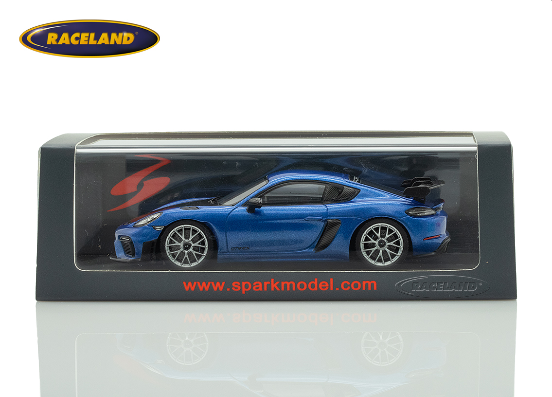 Porsche 718 Cayman GT4 RS 2023 - cobalt blue metallic mit Weissach Package