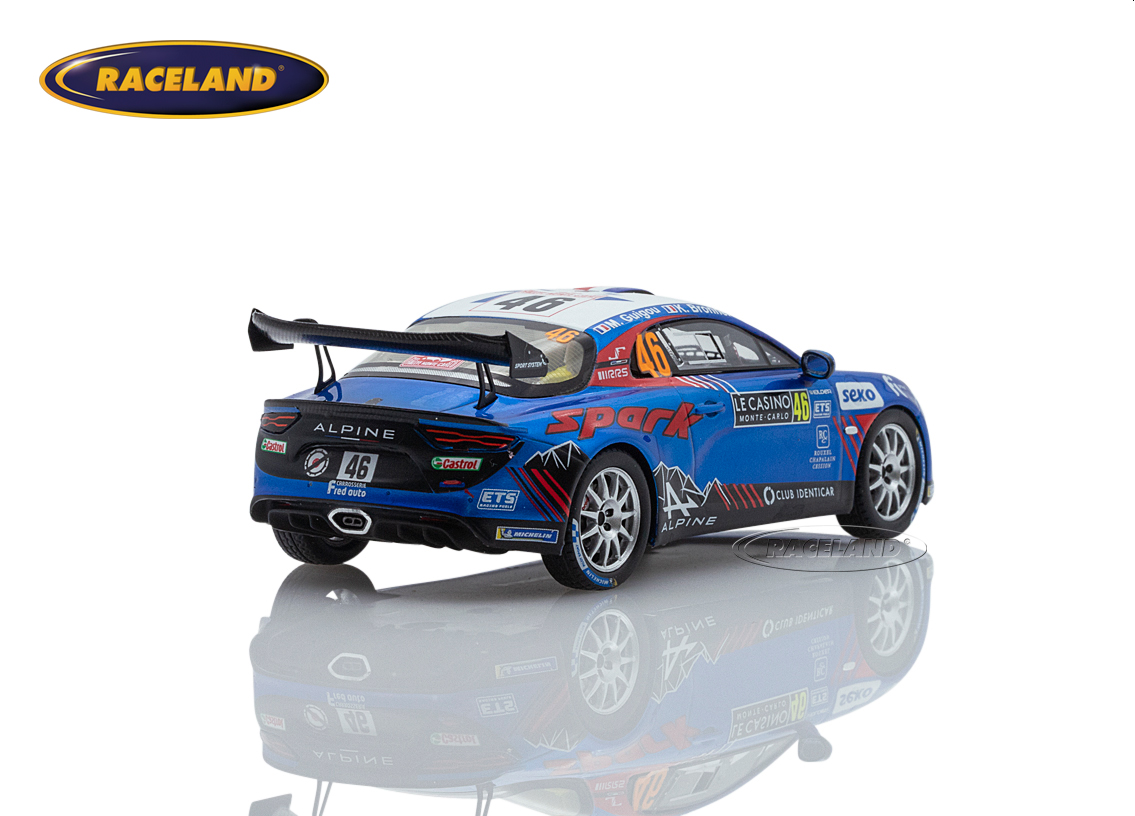 Alpine A110 Rally RGT Spark 18° Rallye Monte Carlo 2022 2° RGT