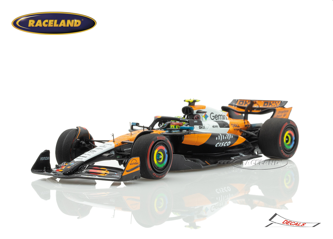 McLaren MCL39 Mercedes F1 2° GP USA Austin 2025