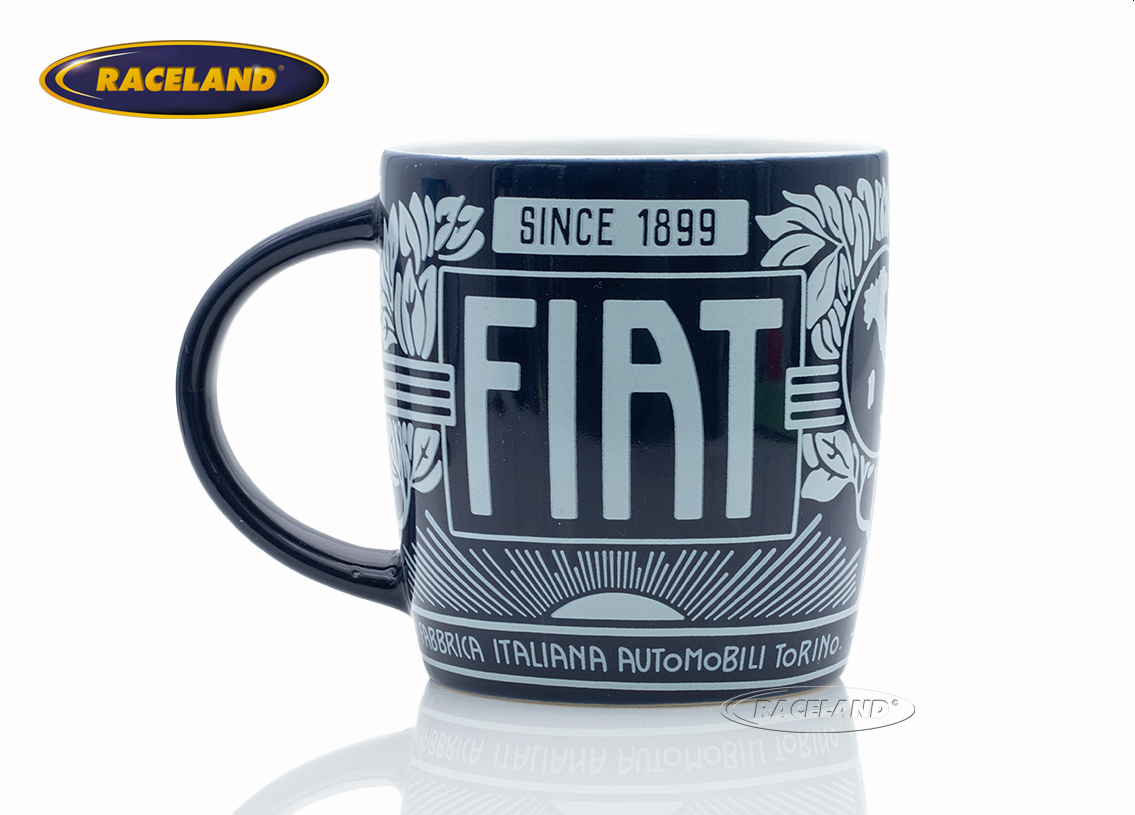 Tasse FIAT since 1899 Logo blau