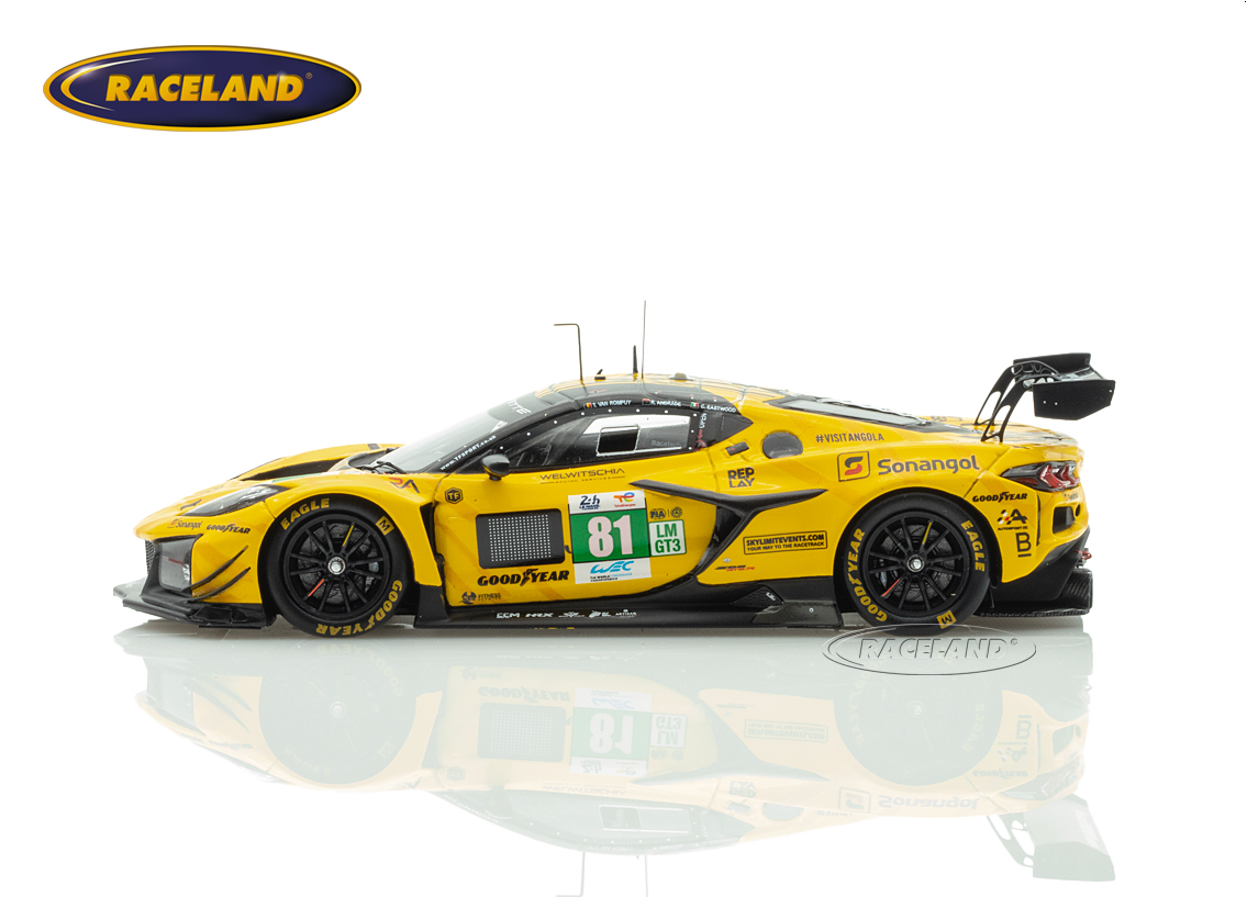 Corvette Z06 GT3.R TF Sport 35° Le Mans 2025