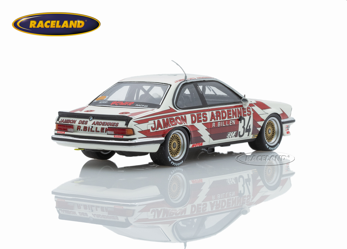 BMW 635 CSi Serge Power Jambon des Ardennes 24H Spa 1984